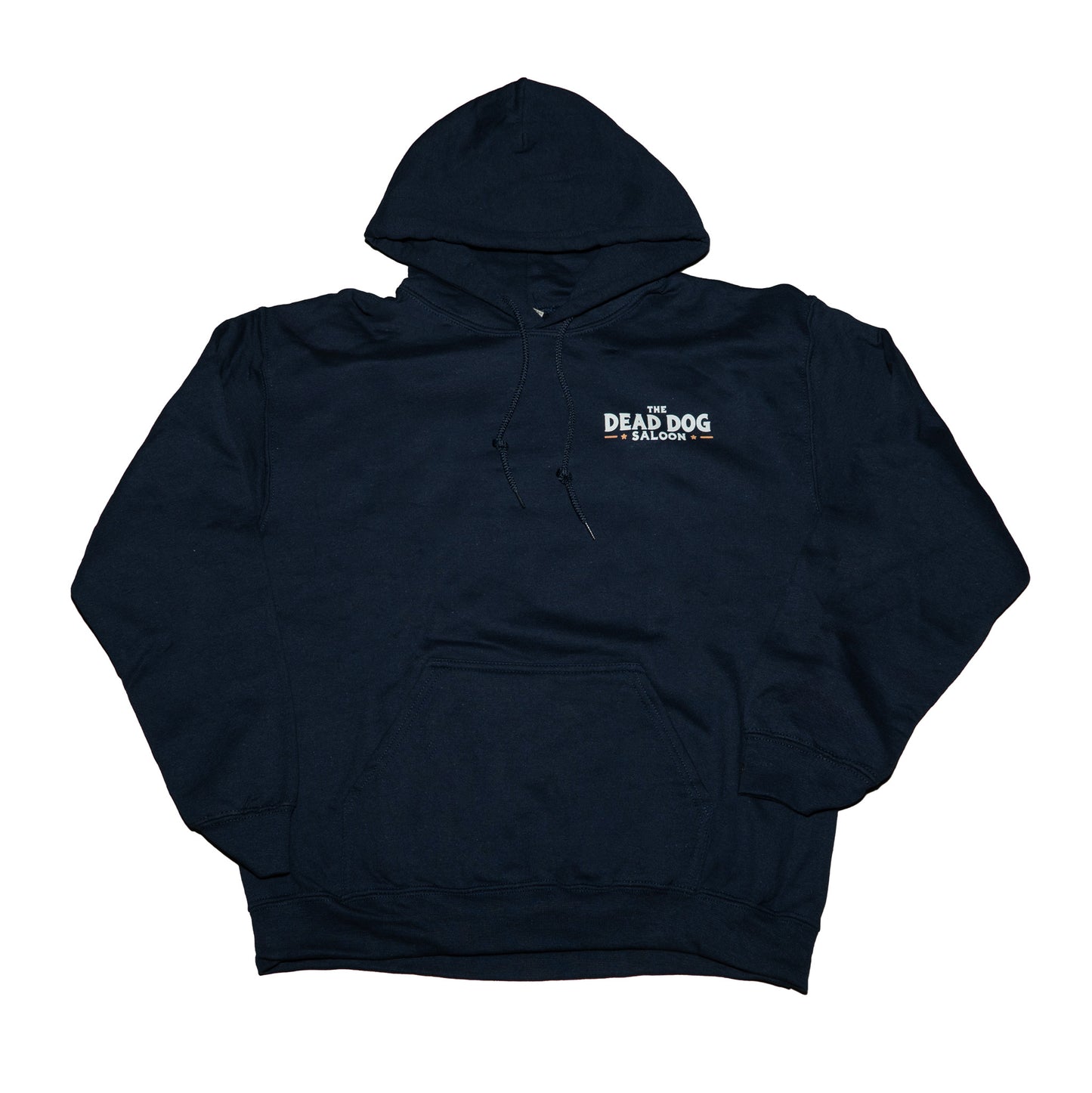 Lounging Dog Hoodie- Navy