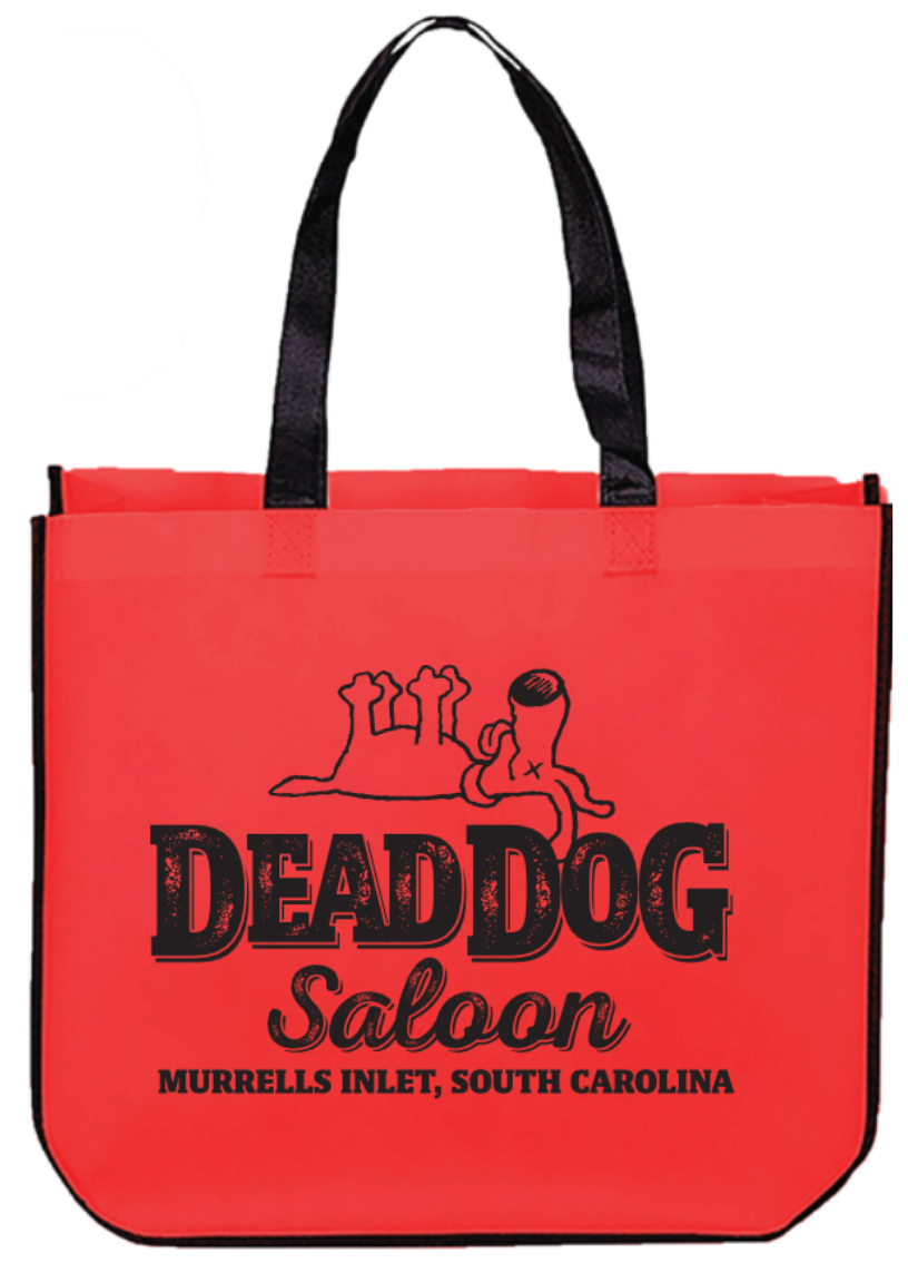 Beach Tote Bag- Red