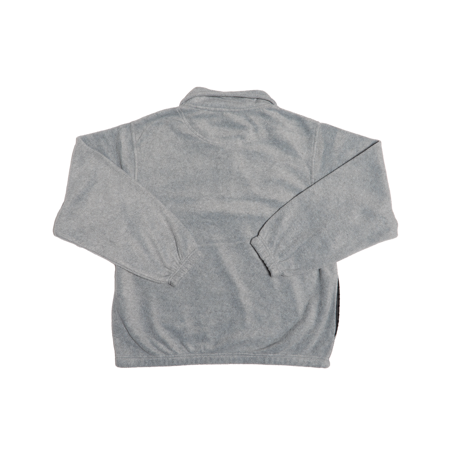 Gray Palm Tree Quarter Zip Fleece Pullover