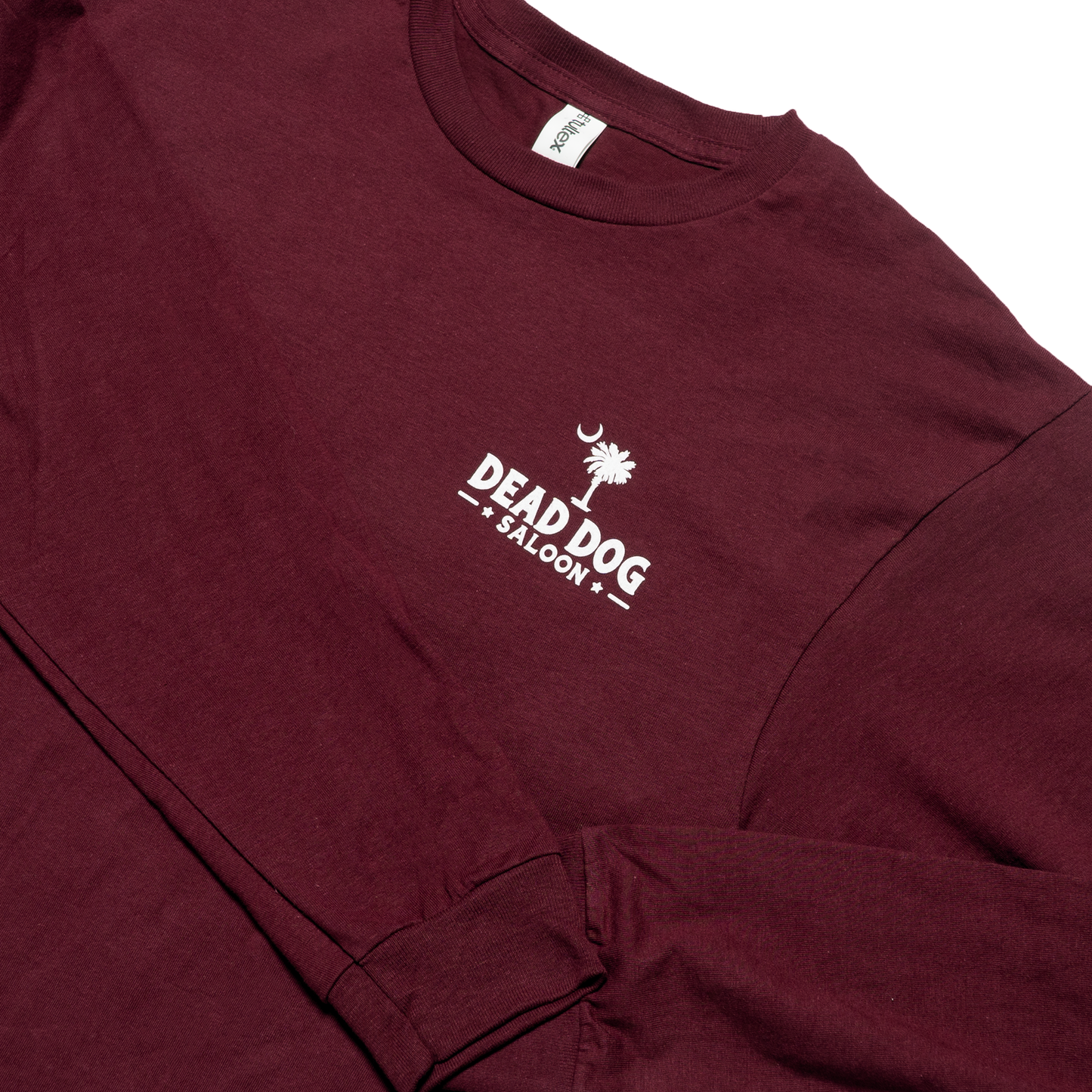 Maroon Chill Dog Soft Style Long sleeve Tee