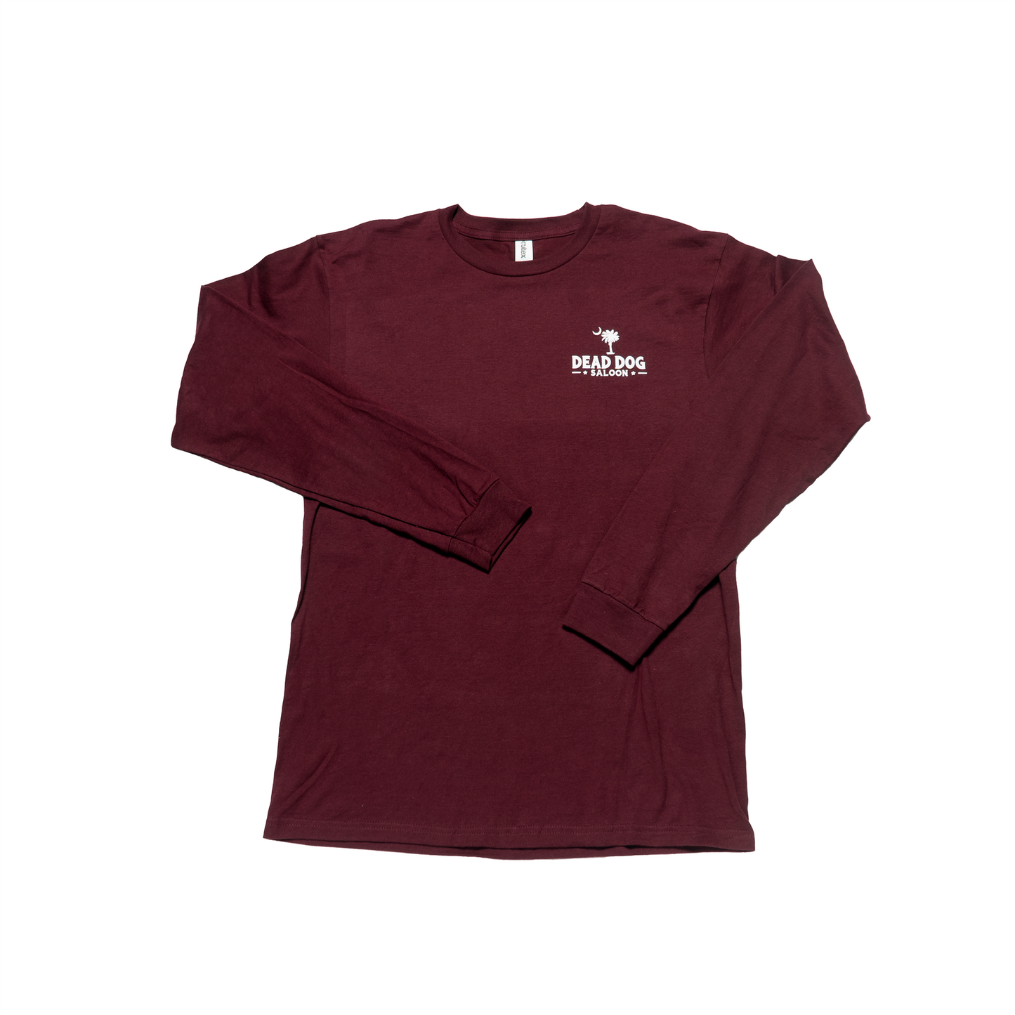 Maroon Chill Dog Soft Style Long sleeve Tee