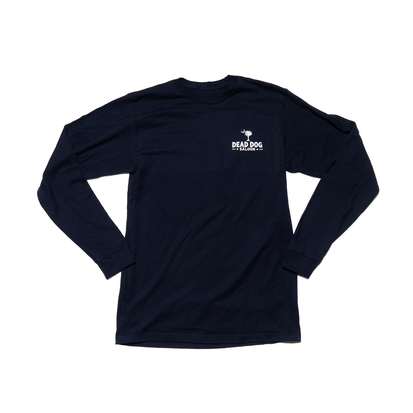 Navy Chill Dog Soft Style Long sleeve Tee