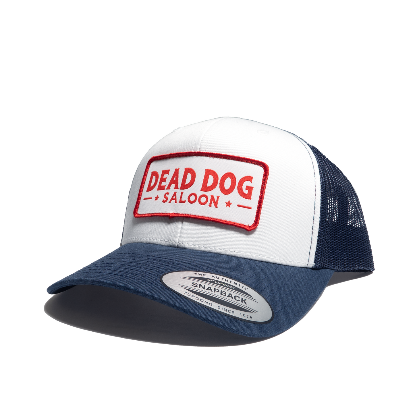 Navy/White New Logo Patch Trucker Hat
