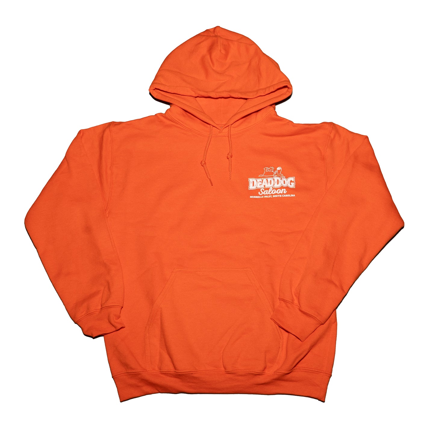 Four Paws Up Classic Hoodie- Orange