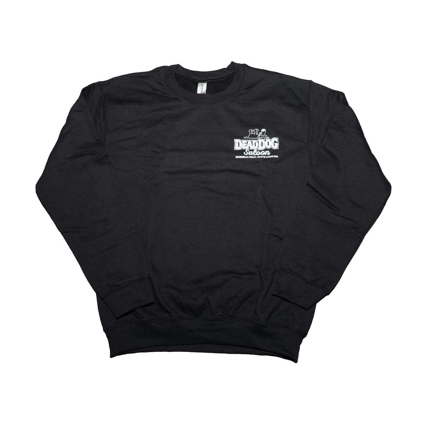 Four Paws Up Classic Crewneck Sweatshirt- Black