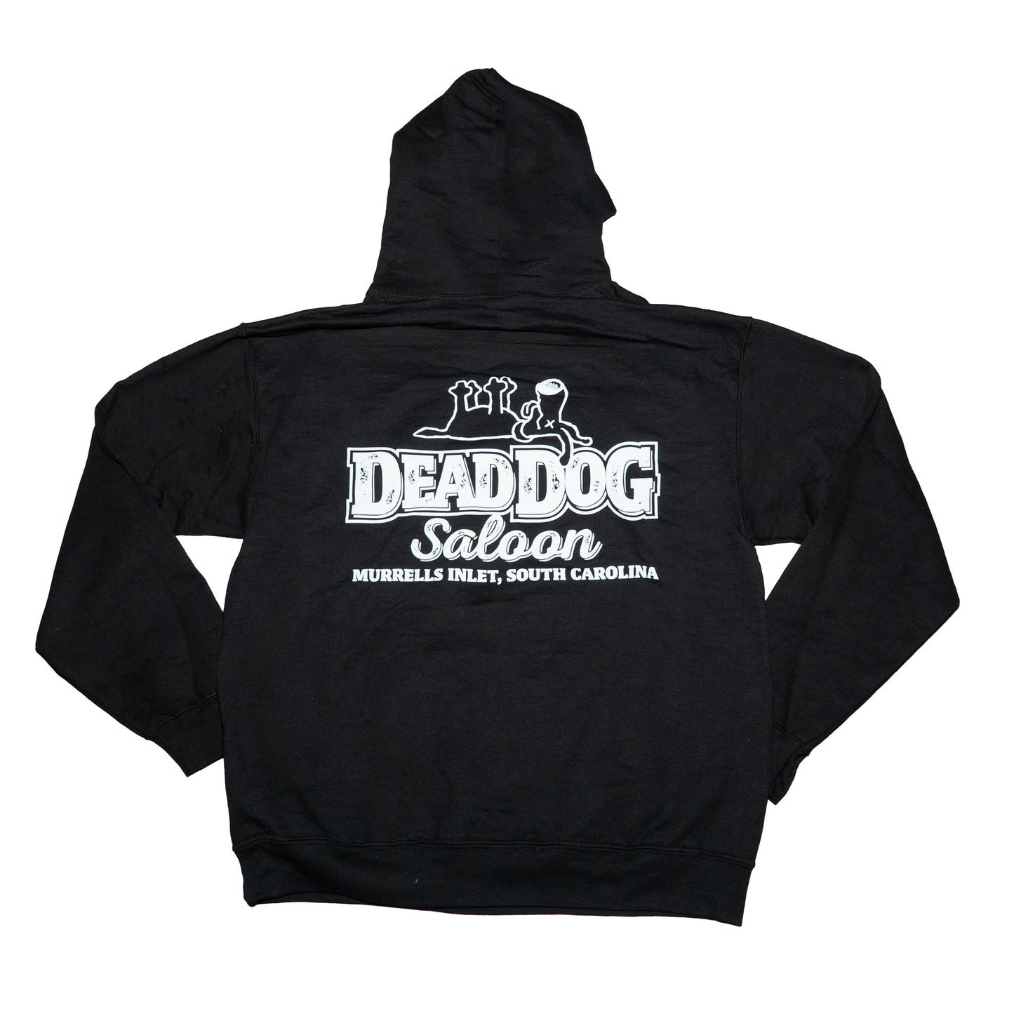 Four Paws Up Classic Hoodie- Black