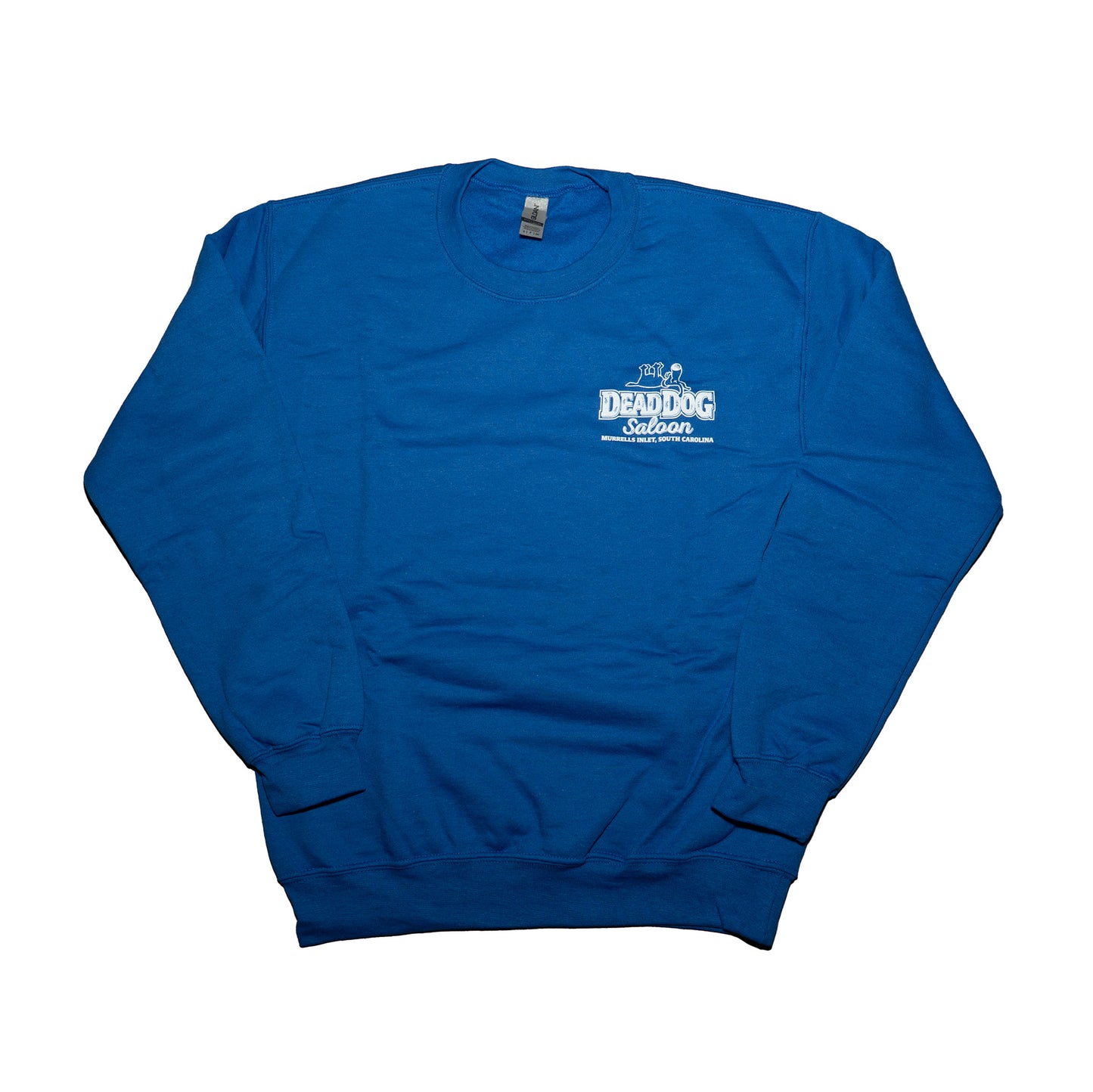 Four Paws Up Classic Crewneck Sweatshirt- Royal Blue