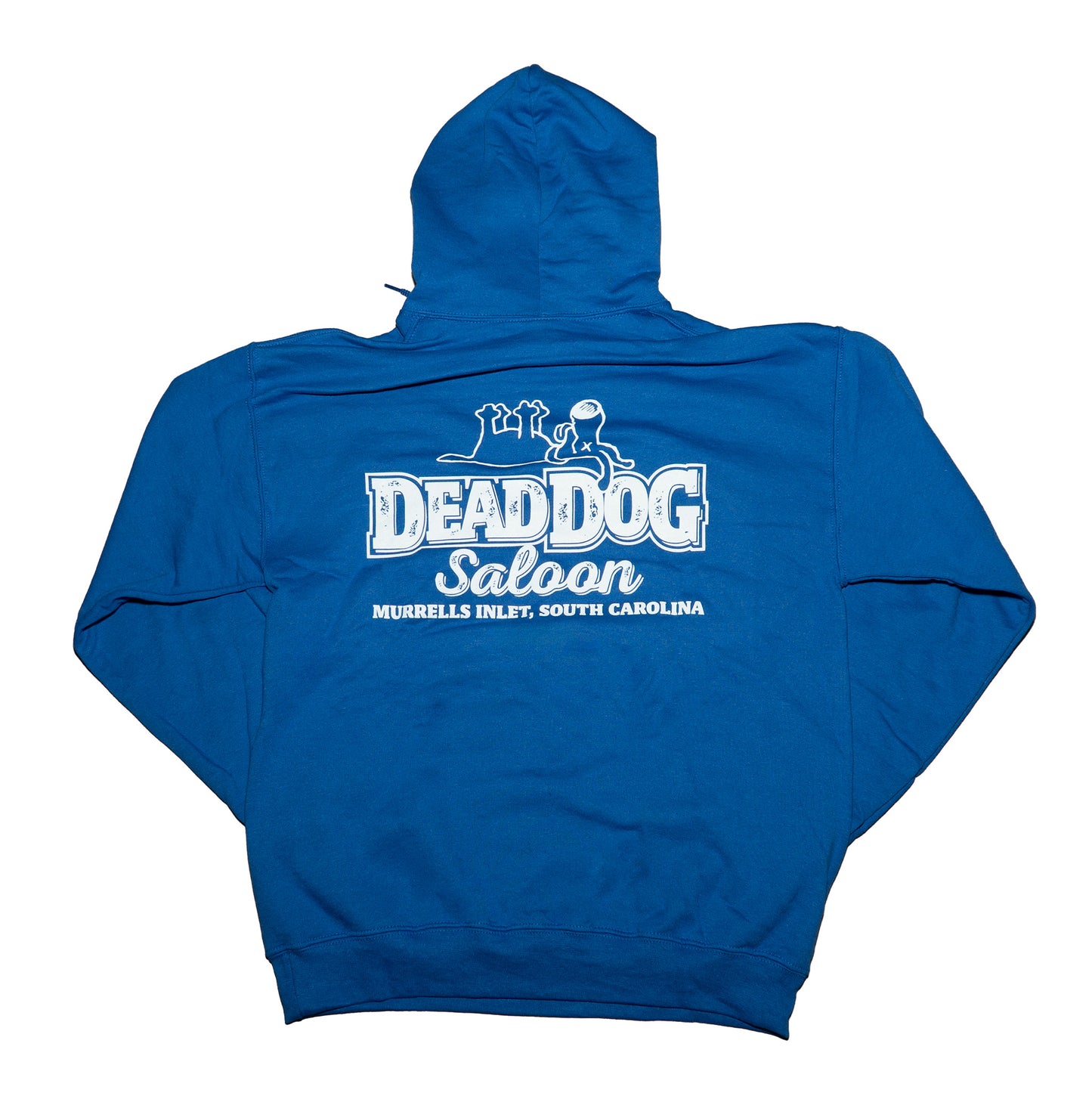 Four Paws Up Classic Hoodie- Royal Blue