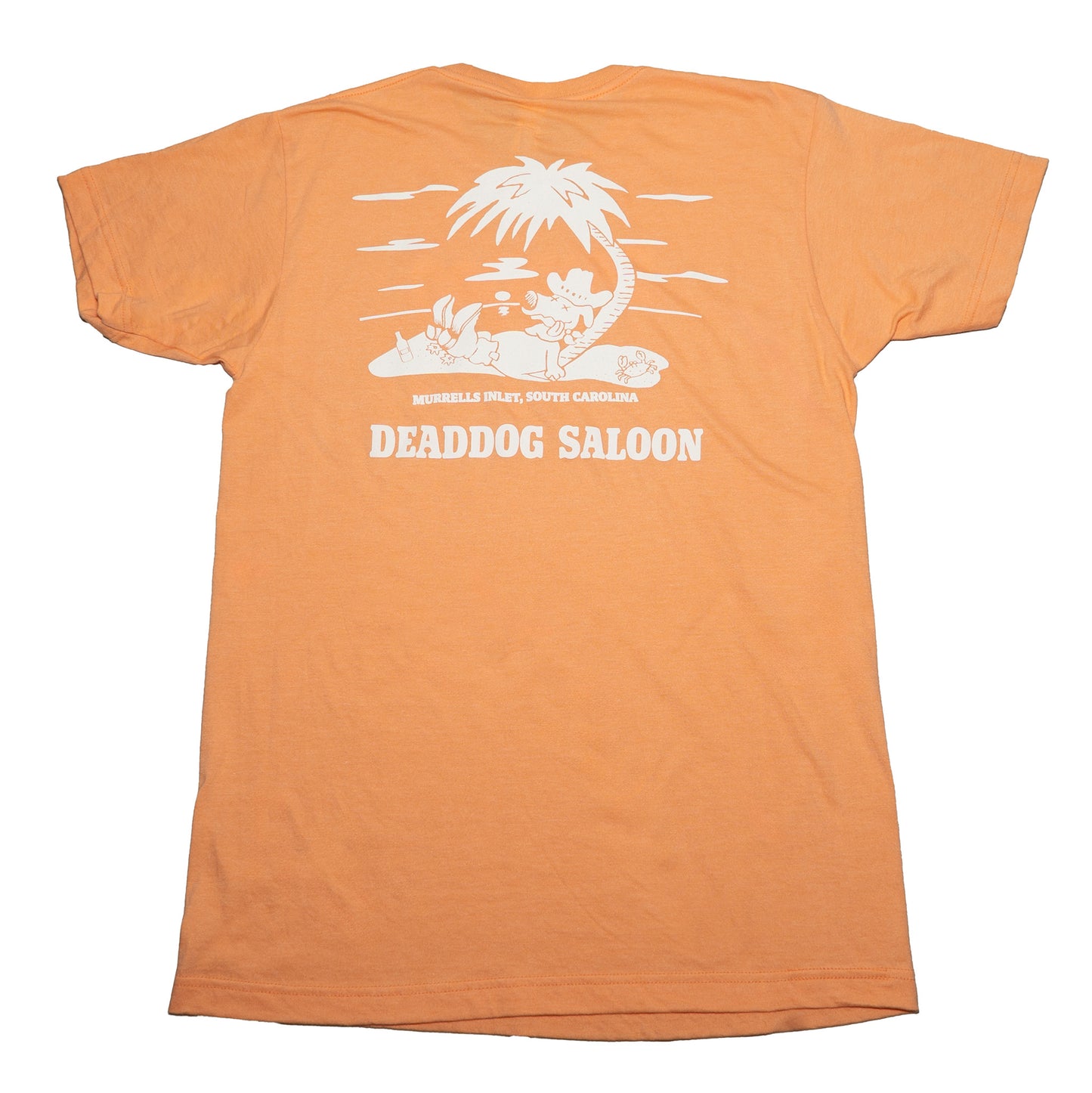 Island Dog Tee - Heather Cantalope