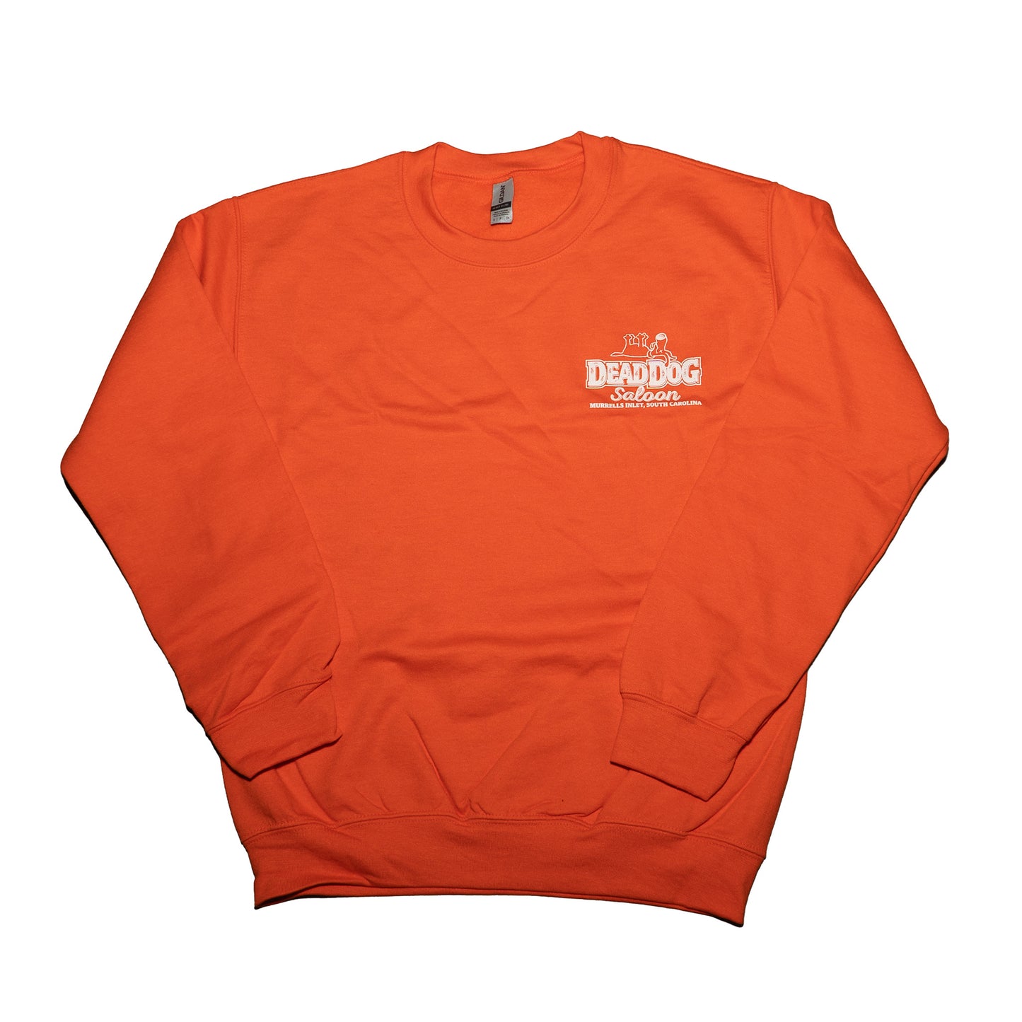 Four Paws Up Classic Crewneck Sweatshirt- Orange