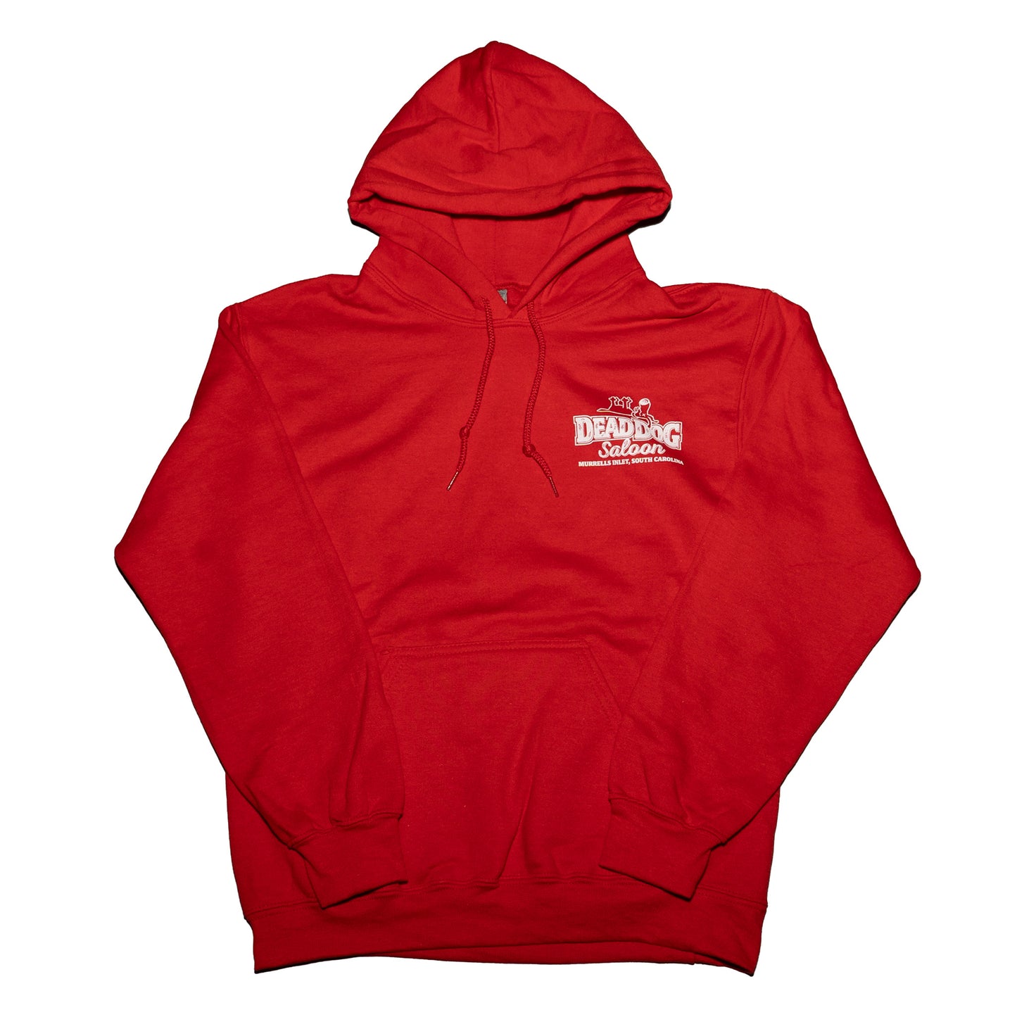 Four Paws Up Classic Hoodie- Red