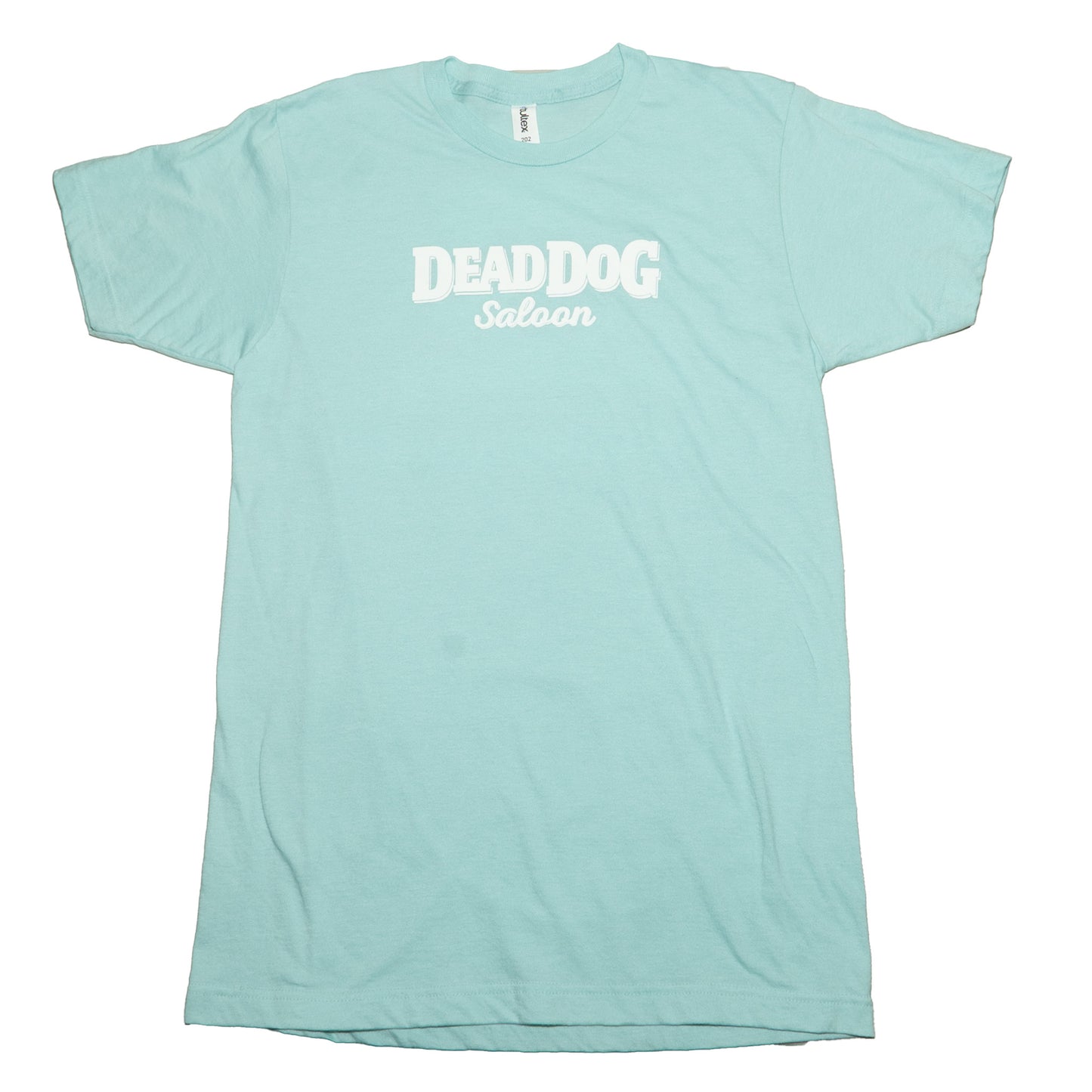 Island Dog Tee- Heather Purist Blue