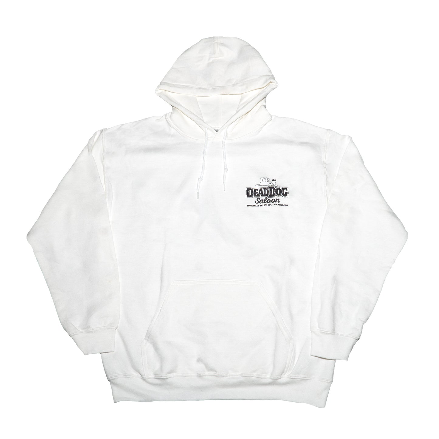 Four Paws Up Classic Hoodie- White
