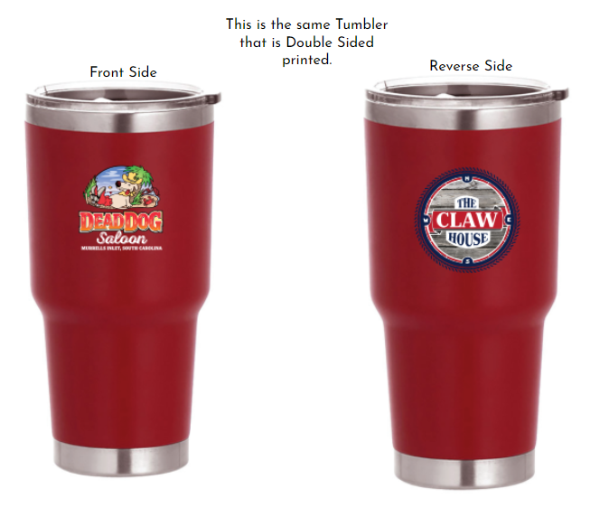 28oz Stainless Steel Tumbler- Red