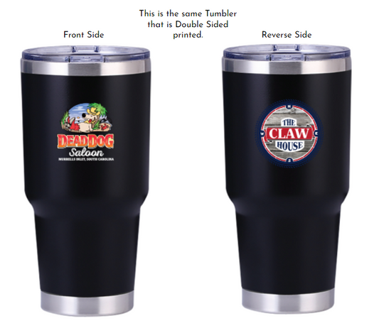 28oz Stainless Steel Tumbler- Black